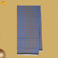 Men’s Checked Cotton Stitched Lungi