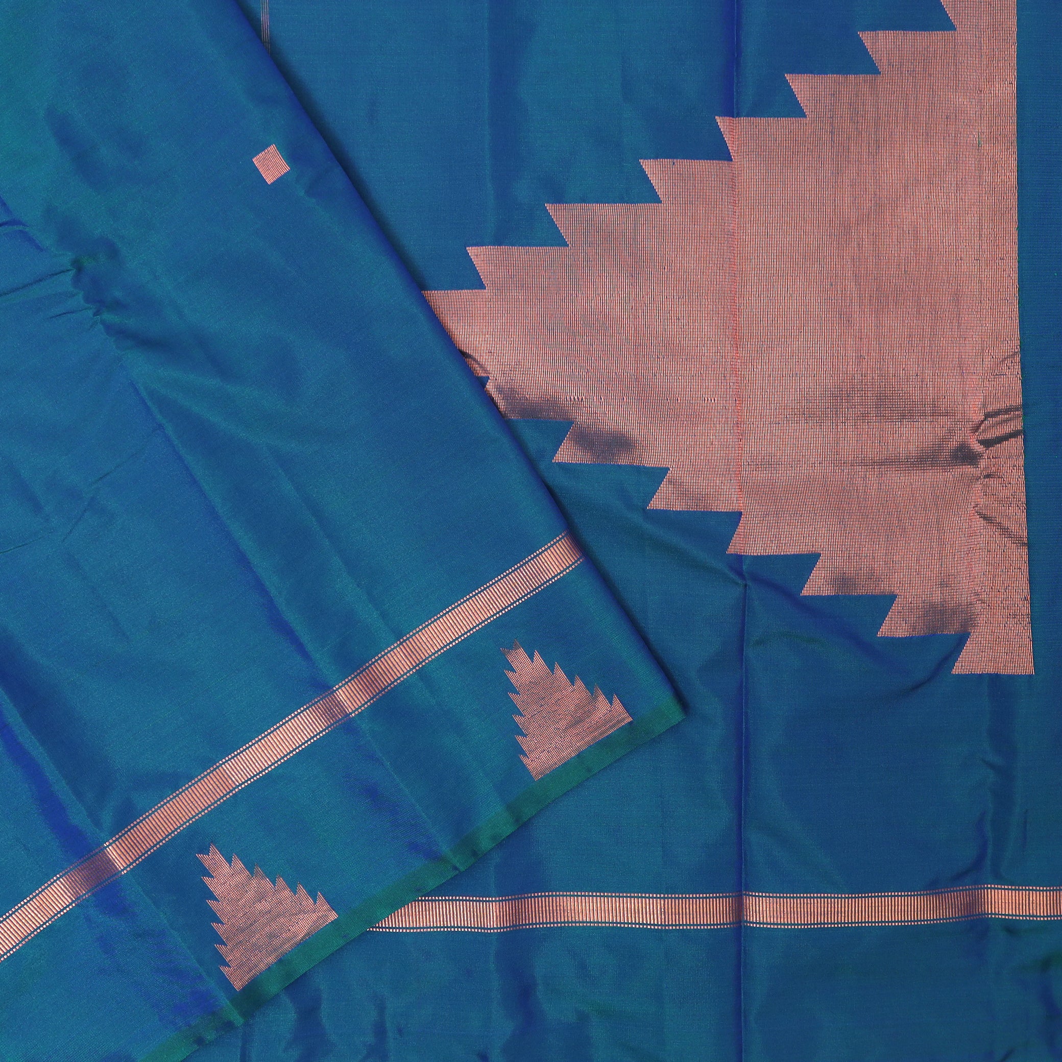Blue Colour  Arani Silk Saree