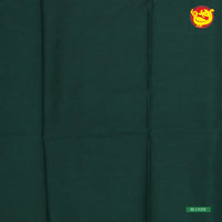 Dark Green with Yellow Pure Mul Mul Cotton Saree with Blouse