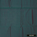 Bottle green Soft Silk Saree