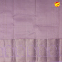 Sea Blue With Lavender Soft Silk Saree - Thenianantham