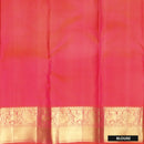 Orange With Gold Zeri Subalaya Wedding Silk Saree