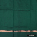 Violt With  Green  Premium Quality Kalyani Cotton Saree
