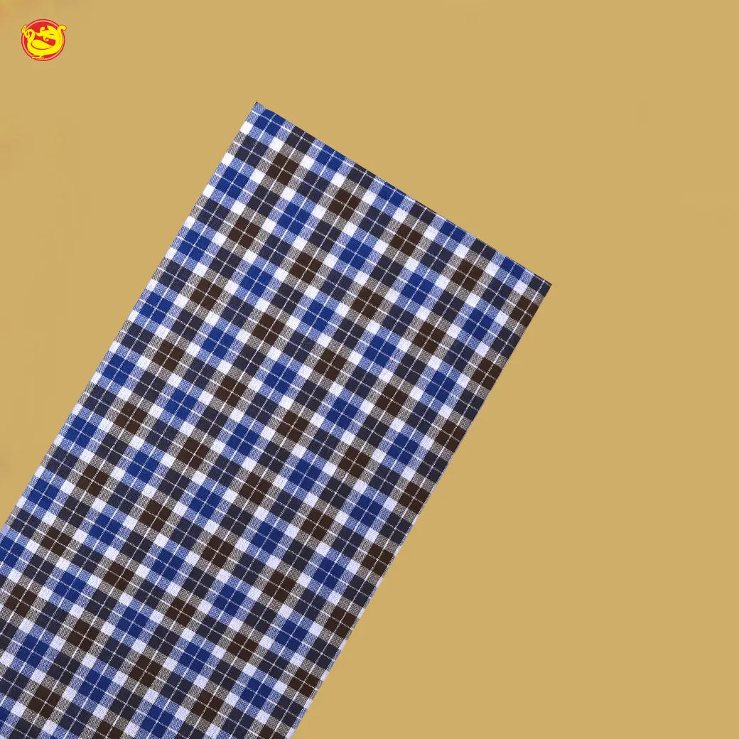 Men’s Checked Cotton Stitched Lungi