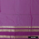 Blue With Pink Soft Silk Saree