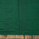 Dark Maroon With Green Kalyani Cotton Saree