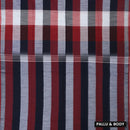Multicolor Checked Linen Cotton Saree