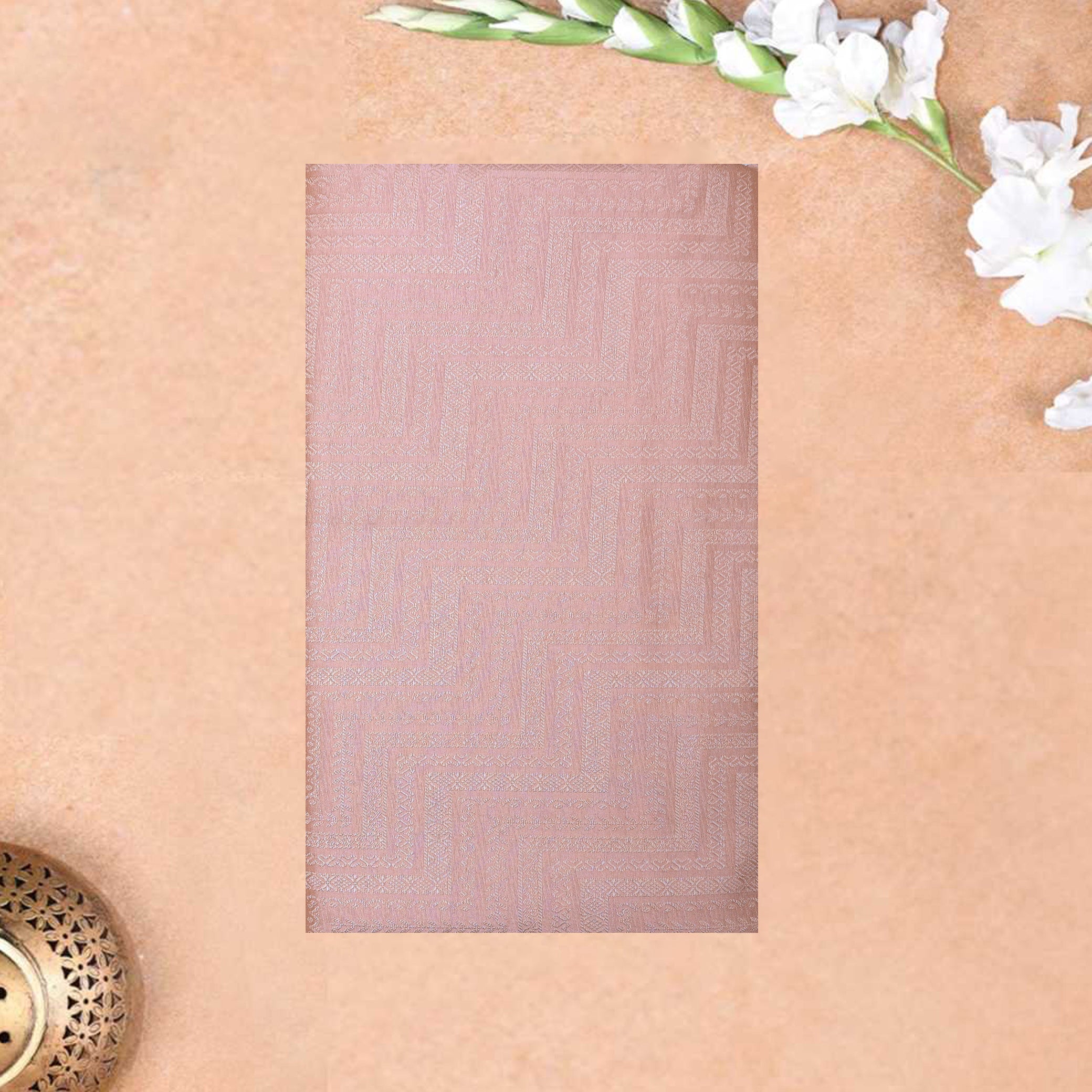 Light Pink Soft Silk Saree