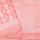 Peach Colour Fancy Weaving Saree