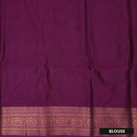 Pale Green with Green Soft Silk Saree