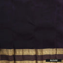 Levender with Dark Purple Soft Silk Saree