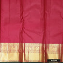 Maroon With Gold Zeri Subalaya Wedding Silk Saree