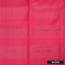 Green with Red  Soft Silk Saree