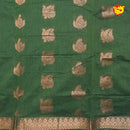 Green With Maroon  Kalyani Cotton Saree