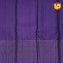 Ice Blue With Dark Purple Soft Silk Saree - Thenianantham