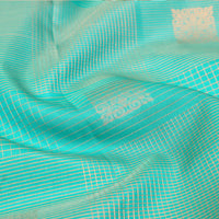 Green with Red  Soft Silk Saree