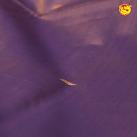 Purple Pallu Banana Pith Saree With Running Blouse - Thenianantham