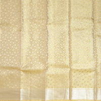 Golden Tissue Wedding Silk Saree