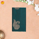 Green With Maroon Pure Silk Cotton Saree - Thenianantham