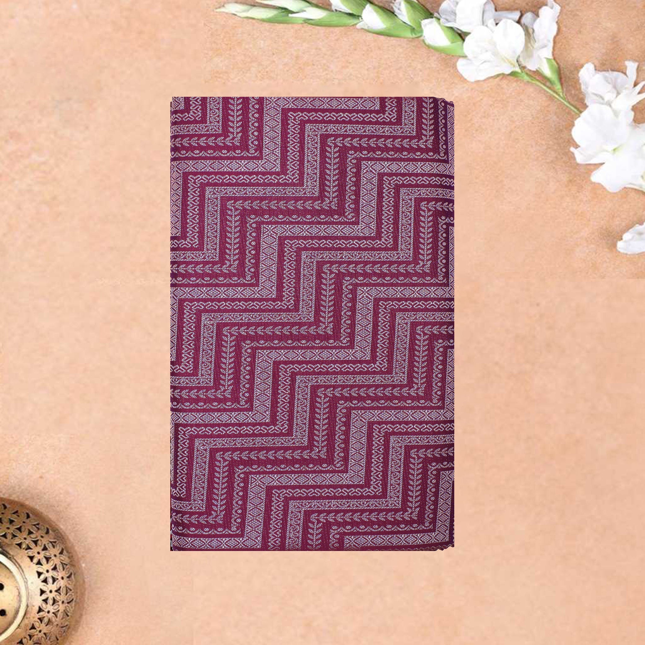 Magenta Soft Silk Saree