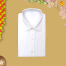 Men’s White  Cotton Half Sleeve Shirt