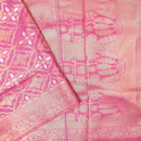 Pink Colour Fancy Weaving Saree