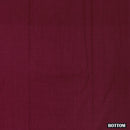 Peach Pink With Maroon  Cotton Ladies Chudithar Material