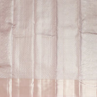 Baby Pink Tissue Wedding Silk Saree