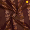 Honey Brown Traditional Motifs Soft Silk Saree - Thenianantham