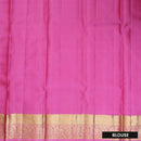 Cyen  with Pink Gold Zari Border Wedding Silk Saree