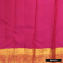 PINK colour pure Kanchipuram silk saree