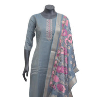 Gray Ladies Branded Readymade Chudi Set - Thenianantham