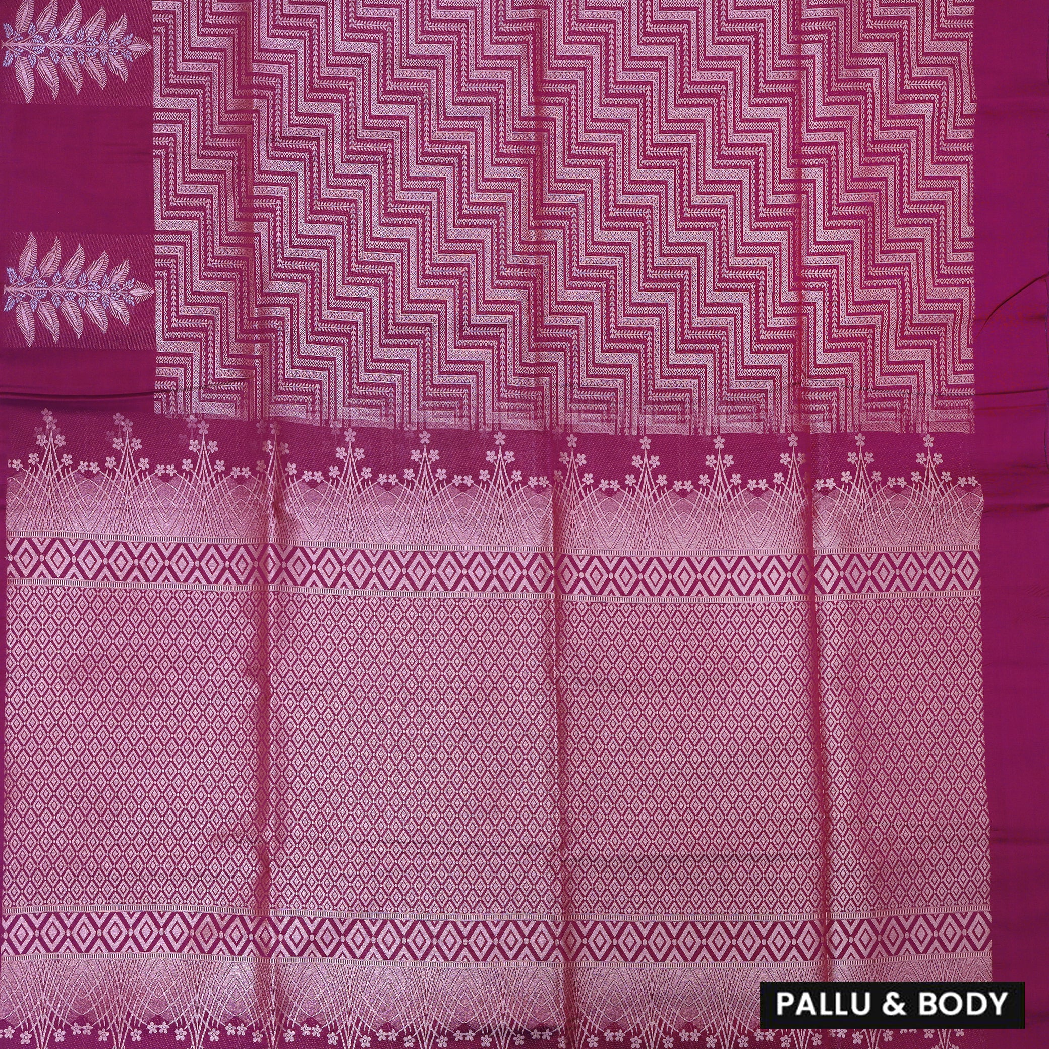 Magenta Soft Silk Saree