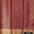 Couple Combo Tissue Silk Set – Men’s Shirt & Dhoti with Matching Women’s Saree With Fawn Gold Colour With Gold  Zari Border