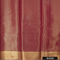 Couple Combo Tissue Silk Set – Men’s Shirt & Dhoti with Matching Women’s Saree With Fawn Gold Colour With Gold  Zari Border