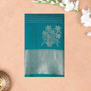 Turquoise Blue Soft Silk Saree