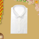 Men’s White  Cotton  Half Sleeve Shirt