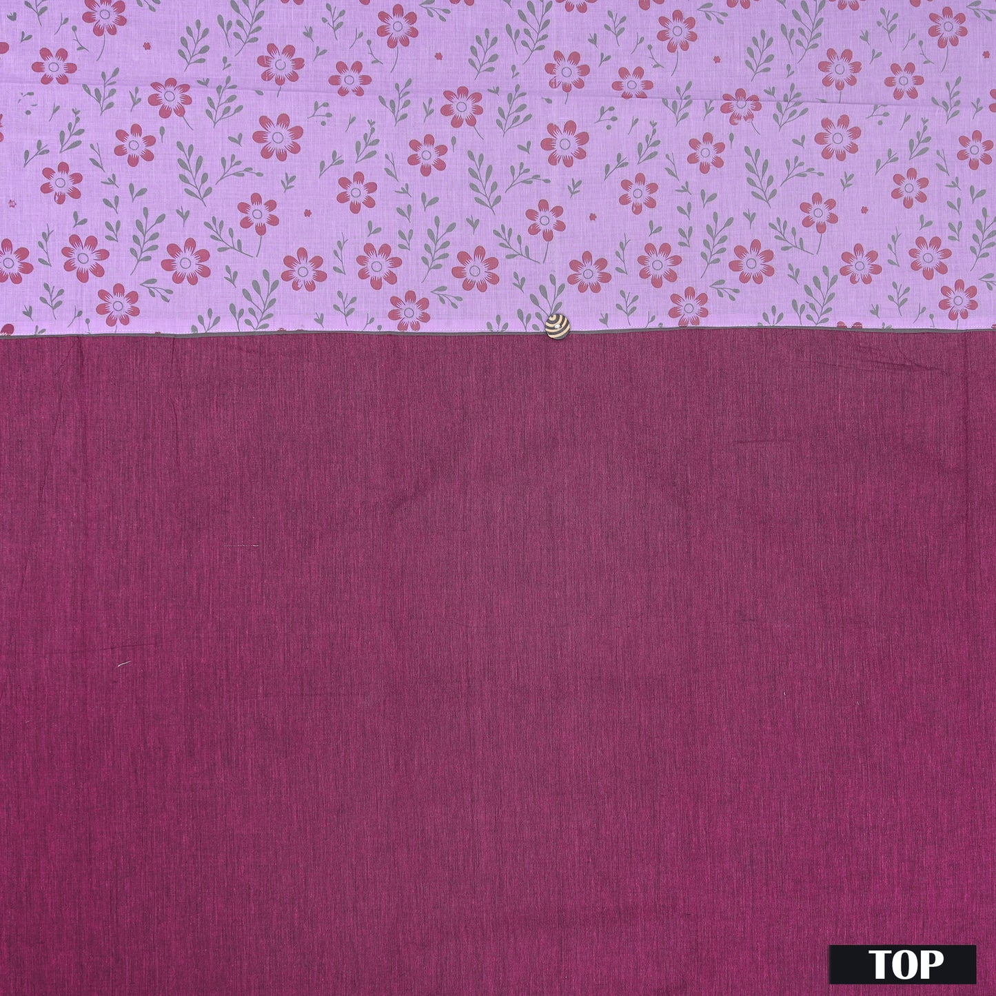 Dark Purple With Lavender Cotton Ladies Chudithar Material