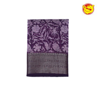 Dark Meganta Chanderi Silk Saree - Thenianantham