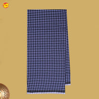 Men’s Checked Cotton Stitched Lungi