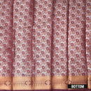 Wine, or Brown, with a prominent Gold pattern Art Pattu Pavadai Material