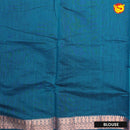 Deep Blue With Peacock Blue Kalyani Cotton Saree