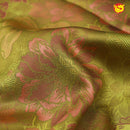 Light Green With Gold Semi Silk Set Sarees - Thenianantham