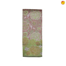 Copper With Light Green Floral Design Copper Zari Semi Silk Set Sarees - Thenianantham