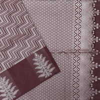 Maroon Soft Silk Saree