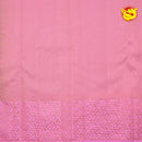 Brown Wedding Silk Saree With Pink Pallu - Thenianantham