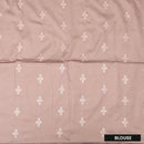 Dark Brown with Light Brown Soft Silk Saree