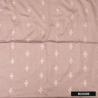 Dark Brown with Light Brown Soft Silk Saree