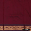 Light Green  With  Maroon Premium Quality Kalyani Cotton Saree
