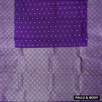 Midnight Purple Soft Silk Saree